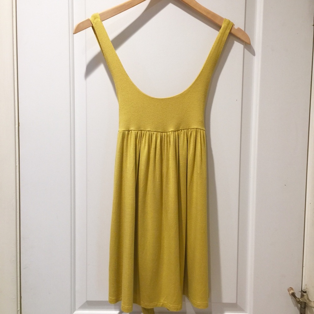 MUSTARD Golden Yellow Swing Top by BOON LF Stores